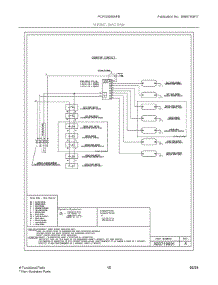 08 - Wiring Diagram parts for Electrolux Range PCFG3080AFB from AppliancePartsPros.com