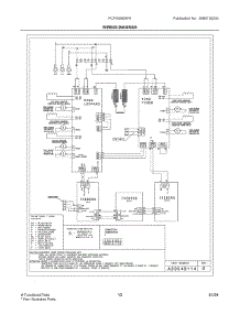 07 - Wiring Diagram parts for Electrolux Range PCFI3080AFA from AppliancePartsPros.com