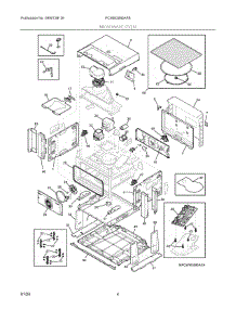 03 - Microwave Oven parts for Electrolux Microwave PCWM3080AFB from AppliancePartsPros.com
