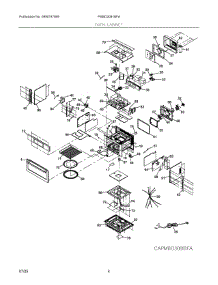 02 - Oven, Cabinet parts for Electrolux Microwave PMBD3081BFA from AppliancePartsPros.com