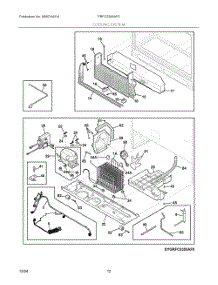 06 - Cooling System parts for Electrolux Refrigerator PRFC2383AFC from AppliancePartsPros.com