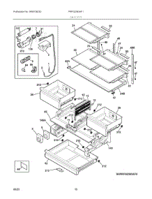 05 - Shelves parts for Electrolux Refrigerator PRFG2383AF1 from AppliancePartsPros.com
