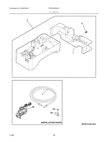 08 - Ice Maker parts for Electrolux Refrigerator PRFG2383AF4 from AppliancePartsPros.com