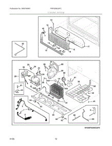 06 - Cooling System parts for Electrolux Refrigerator PRFS2883AFC from AppliancePartsPros.com