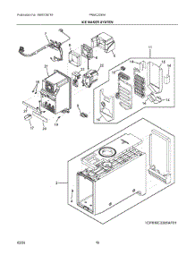 09 - Ice Maker System parts for Electrolux Refrigerator PRMC2285AF01 from AppliancePartsPros.com
