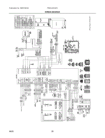 11 - Wiring Diagram parts for Electrolux Refrigerator PRSC2222AF2 from AppliancePartsPros.com