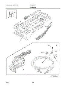 10 - Ice Maker parts for Electrolux Refrigerator PRSC2222AF2 from AppliancePartsPros.com