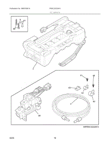 10 - Ice Maker parts for Electrolux Refrigerator PRSC2222AF4 from AppliancePartsPros.com