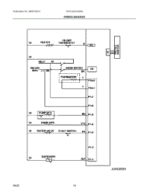 08 - Wiring Diagram parts for Electrolux Dishwasher TDPC4221AW0A from AppliancePartsPros.com