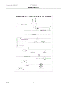 10 - Wiring Schematic parts for Electrolux Refrigerator WRT8G3EWW from AppliancePartsPros.com