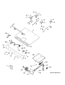 Gas Burner Parts parts for Ge Range AGBS45DEF2WS from AppliancePartsPros.com