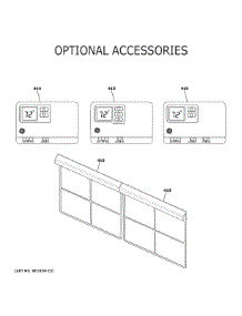 Optional Accessories parts for Ge Air Conditioner AH11E09D2BK2 from AppliancePartsPros.com