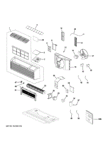 Room Air Conditioner parts for Ge Air Conditioner AH11E09D2BK2 from AppliancePartsPros.com