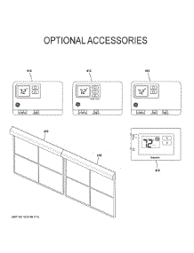 Optional Accessories parts for Ge Air Conditioner AH11E09D3BK3 from AppliancePartsPros.com