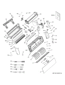 Room Air Conditioner parts for Ge Air Conditioner ASYW12URDEB1 from AppliancePartsPros.com
