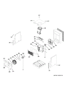 Motor Chassis Parts parts for Ge Air Conditioner AZ9VH12EACH1 from AppliancePartsPros.com