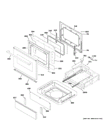 Door Drawer Parts parts for Ge Range C2S900M2N1S5 from AppliancePartsPros.com