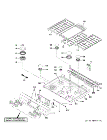 Control Panel & Cooktop parts for Ge Range C2S900P2M3S1 from AppliancePartsPros.com