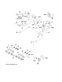 Gas & Burner Parts parts for Ge Range C2S950P2M4S1 from AppliancePartsPros.com