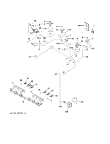 Gas & Burner Parts parts for Ge Range C2S950P4M3W2 from AppliancePartsPros.com