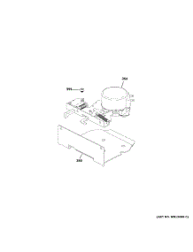 Door Lock parts for Ge Range C2Y366P2T2S1 from AppliancePartsPros.com