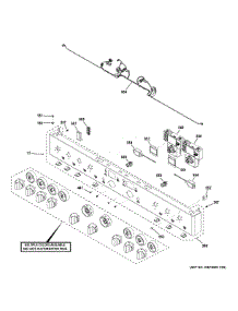 Control Panel parts for Ge Range C2Y486P2T2S1 from AppliancePartsPros.com