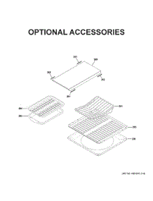 Optional Accessories parts for Ge Range C2Y486P4T1W2 from AppliancePartsPros.com