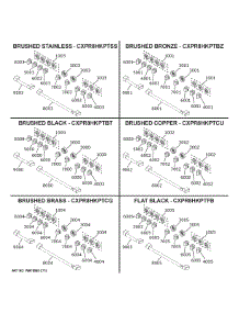 Cafe Customization parts for Ge Range C2Y486P4T2W2 from AppliancePartsPros.com