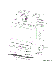 Range Hood parts for Ge Range CBW36YIEW1W6 from AppliancePartsPros.com