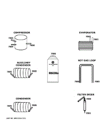 Lokring Connectors parts for Ge Refrigerator CCP06DP4PEW2 from AppliancePartsPros.com