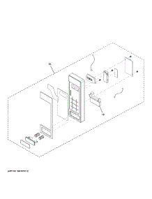 Control Parts parts for Ge Microwave CCWK15C1W1WM from AppliancePartsPros.com
