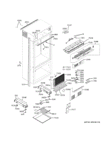 Machine Compartment parts for Ge Refrigerator CDB36LP2PHS1 from AppliancePartsPros.com