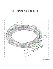Cafe Customization parts for Ge Washer CDD220P4W0W2 from AppliancePartsPros.com