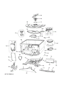 Tub & Motor parts for Ge Washer CDD420P2T1S1 from AppliancePartsPros.com
