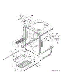 Body Parts (2) parts for Ge Dishwasher CDT828P2V1S1 from AppliancePartsPros.com
