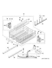 Body Parts 2 parts for Ge Dishwasher CDT828P2V3S1 from AppliancePartsPros.com