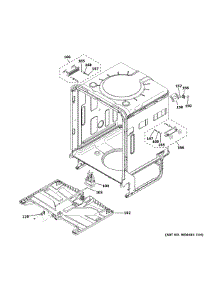 Upper Rack Assembly parts for Ge Dishwasher CDT855P2N5S1 from AppliancePartsPros.com