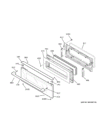 Lower Door parts for Ge Range CES750M2N5S5 from AppliancePartsPros.com