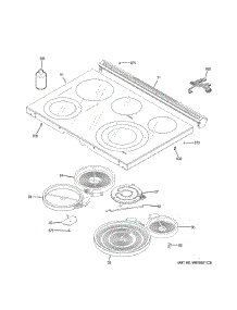 Cooling Fan parts for Ge Range CES750M2N5S5 from AppliancePartsPros.com