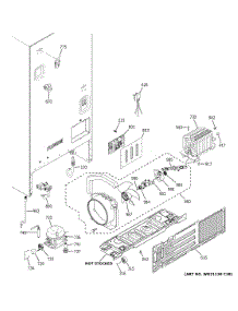 Freezer Shelves parts for Ge Refrigerator CFE26KP2NBS1 from AppliancePartsPros.com