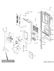 Machine Compartment parts for Ge Refrigerator CFE26KP2NBS1 from AppliancePartsPros.com
