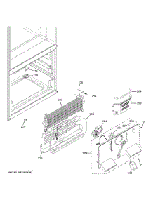 Case Parts parts for Ge Refrigerator CFE26KP2TNS1 from AppliancePartsPros.com