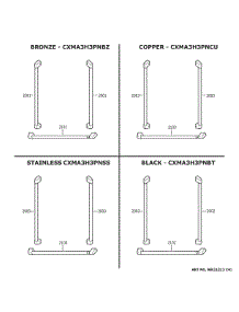 Lokring Connectors parts for Ge Refrigerator CFE26KP2TNS1 from AppliancePartsPros.com