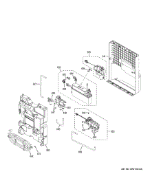 Fresh Food Section parts for Ge Refrigerator CFE28UP2MGS1 from AppliancePartsPros.com