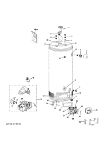 Water Heater Assembly parts for Ge Water Heater CG40S08AYV01 from AppliancePartsPros.com