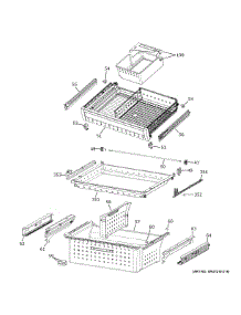 Crossbar Right Pinion Gear parts for Ge Range Hood CGE29DP3TBD1 from AppliancePartsPros.com