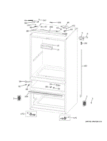 Vent Cover Side Case parts for Ge Range Hood CGE29DP4TBW2 from AppliancePartsPros.com