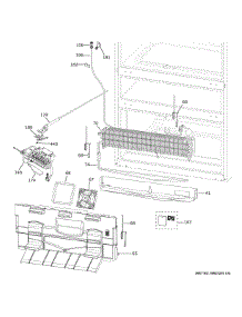 Freezer Drain Trough parts for Ge Refrigerator CGE29DP4TDW2 from AppliancePartsPros.com
