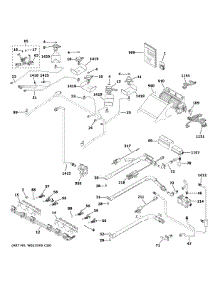 Gas & Burner Parts parts for Ge Range CGS750P4M4W2 from AppliancePartsPros.com
