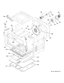 Lower Oven parts for Ge Range CGS750P4M5W2 from AppliancePartsPros.com